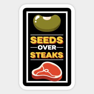 Seeds Over Steak Sticker